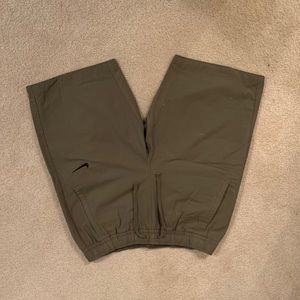 Nike Olive Green Nylon Shorts